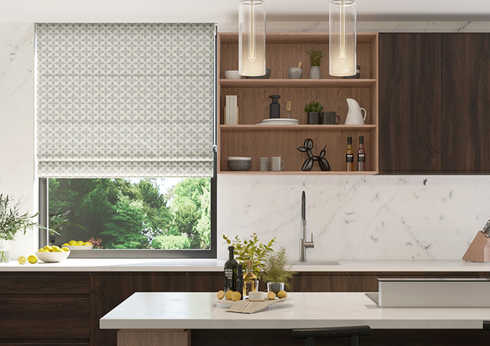 Hexgem, Pearl - Roman Blind - Image 3